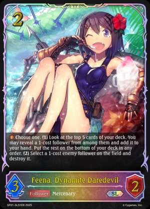 Feena, Dynamite Daredevil