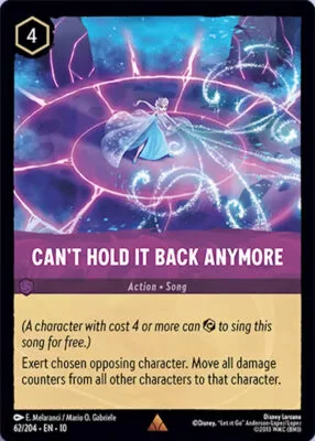 Can't Hold It Back Anymore