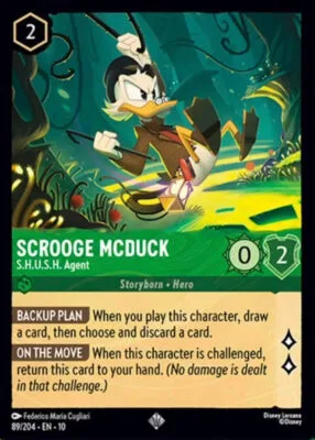 Scrooge McDuck - S.H.U.S.H. Agent