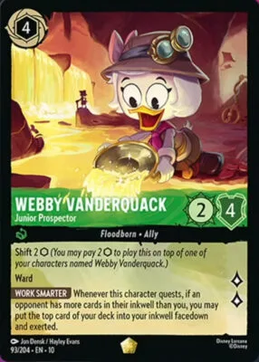 Webby Vanderquack - Junior Prospector