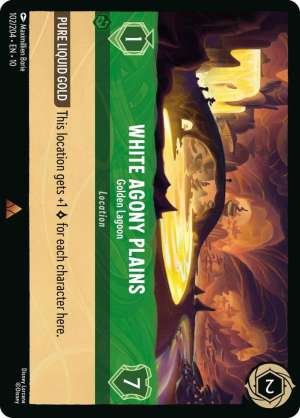 White Agony Plains - Golden Lagoon