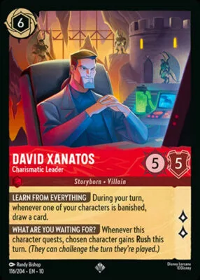 David Xanatos - Charismatic Leader