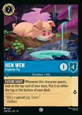 Hen Wen - Prophetic Pig