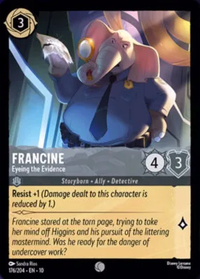 Francine - Eyeing the Evidence