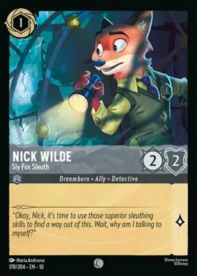 Nick Wilde - Sly Fox Sleuth