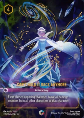 Can't Hold it Back Anymore Action