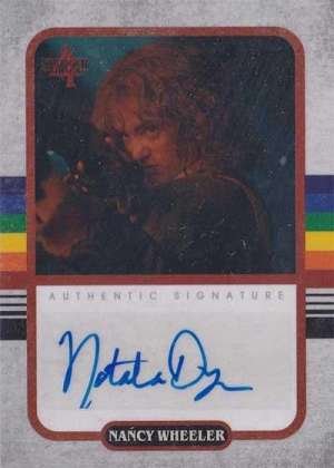 Natalia Dyer as Nancy Wheeler