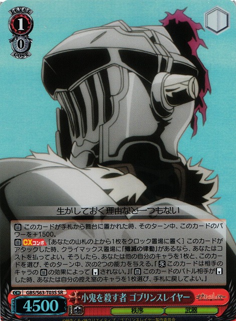 Goblin Slayer, One who Slays Goblins