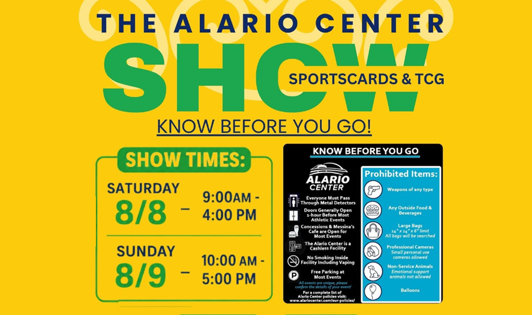 The Alario Center Sports Card and TCG Show