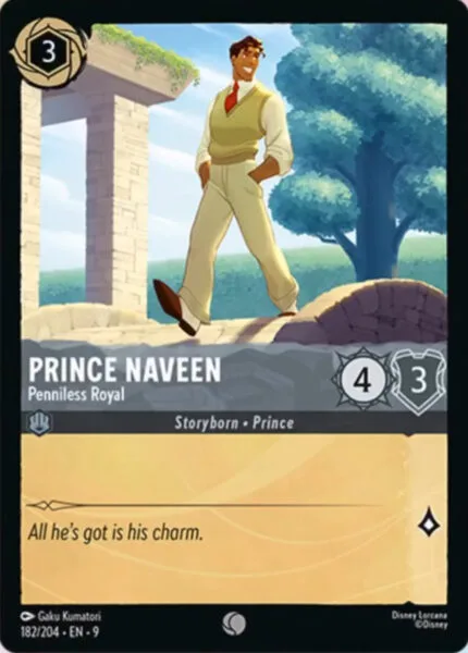 Prince Naveen – Penniless Royal