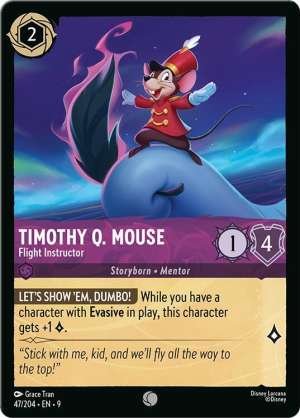 Timothy Q. Mouse – Flight Instructor