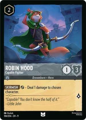 Robin Hood – Capable Fighter