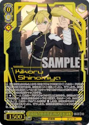 Defense Corps Representative Kikoru Shinomiya