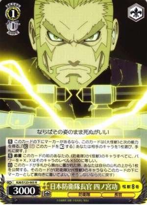 Commander of the Japan Self-Defense Forces Isao Shinomiya