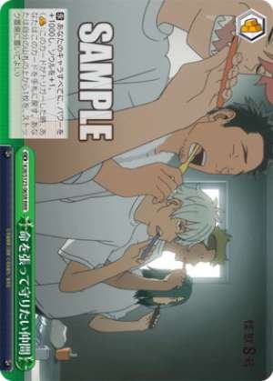 Comrades I'd risk my life to protect