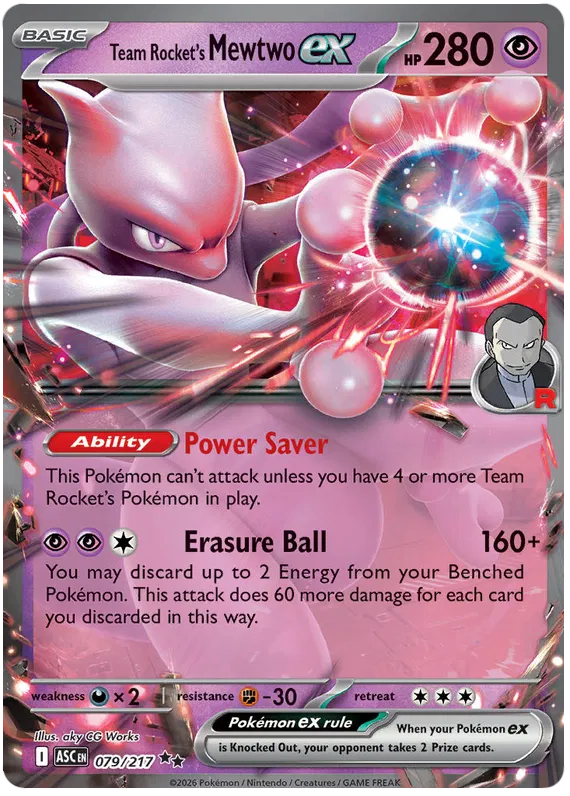 Team Rocket's Mewtwo ex