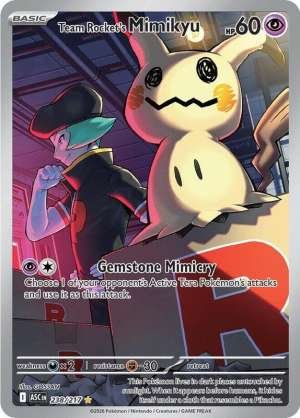 Team Rocket's Mimikyu