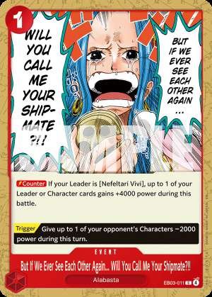 But If We Ever See Each Other Again Will You Call Me Your Shipmate