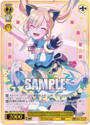 In the Name of BanG Dream! Arare Nakamachi