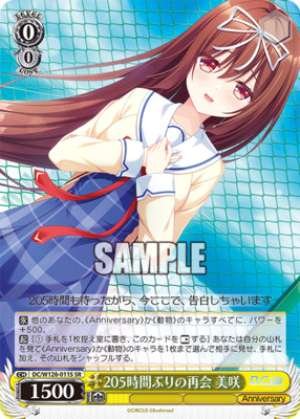 Reunion after 205 hours Misaki