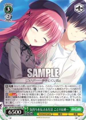 How to Express Your Feelings Kotori & Junichi