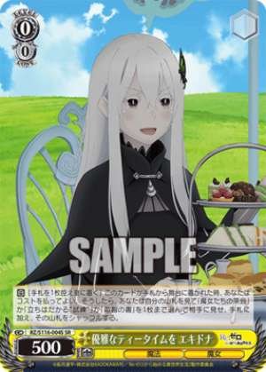 Enjoy an elegant tea time with Echidna