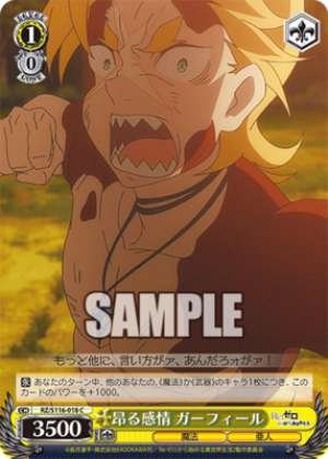 Rising emotions Garfield