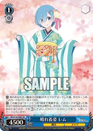 Rem in formal attire