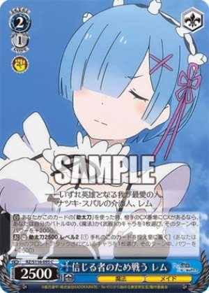 Fighting for those who believe Rem