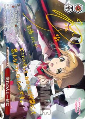 Together with the person I admire