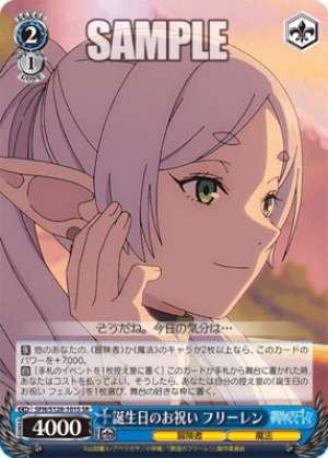 Birthday celebration Frieren