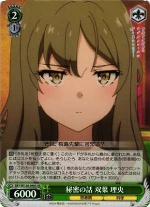 Secret Talk Futaba Rio