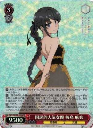 Popular national actress Mai Sakurajima