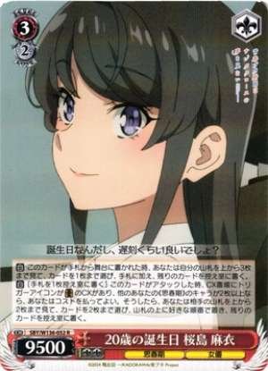 20th Birthday Sakurajima Mai