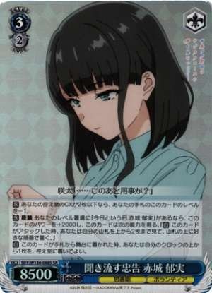 Advice to Ignore - Ikumi Akagi