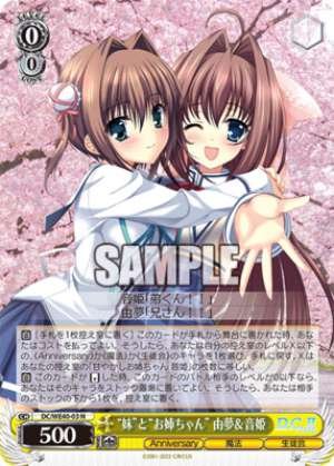 "Little Sister" and "Big Sister" Yume & Otohime