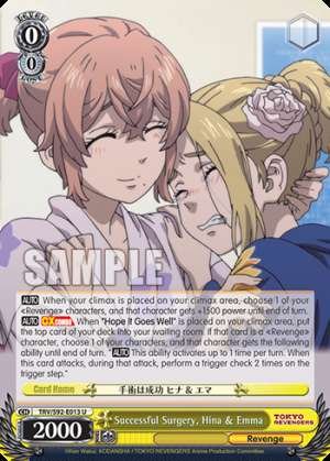 Successful Surgery, Hina & Emma