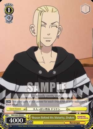 Reason Behind His Maturity, Draken