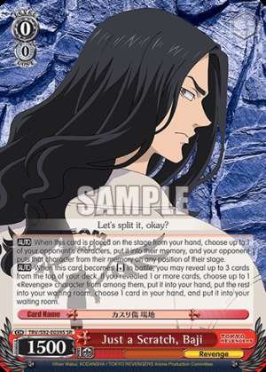 Just a Scratch, Baji