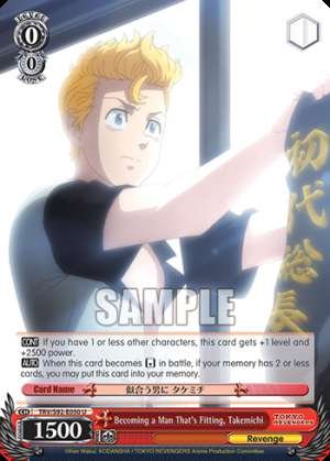 Becoming a Man That's Fitting, Takemichi