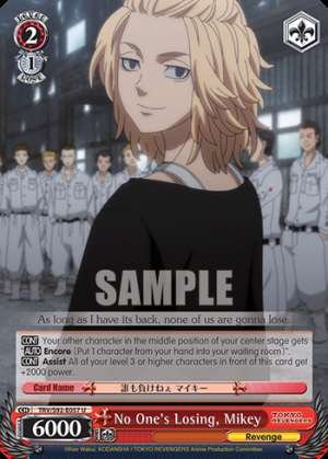 No One's Losing, Mikey