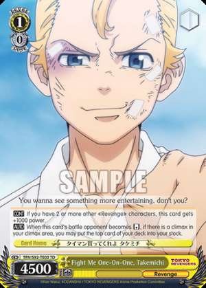 Fight Me One-On-One, Takemichi