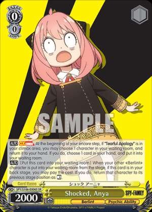 Shocked, Anya