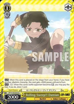 Rolling Sweep!! Damian