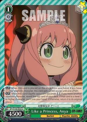 Like a Princess, Anya