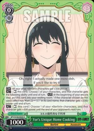 Yor's Unique Home Cooking