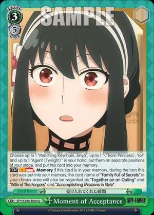 Moment of Acceptance