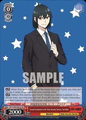 Second Lieutenant in the State Security Service, Yuri Briar