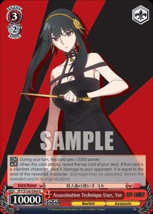 Assassination Technique User, Yor