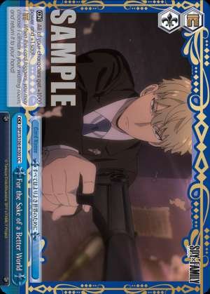 For the Sake of a Better World